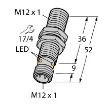 訂貨NI12U-EG18SK-VN4X，圖爾克圓柱形傳感器相關(guān)參數(shù)