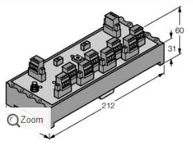 JRBS-40SC-8C/EX接線盒，德國turck品牌