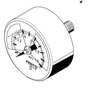 FESTO壓力表MA-40-1.0-R1/8-MPA-E-RG用途